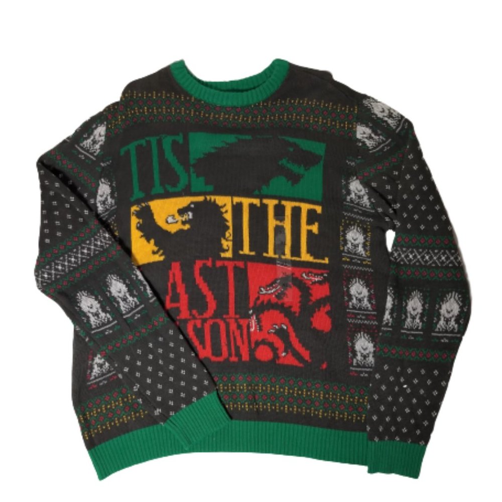 Game of Thrones Christmas Sweater XL Men NEW